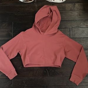 Lululemon All Yours Cropped Hoodie